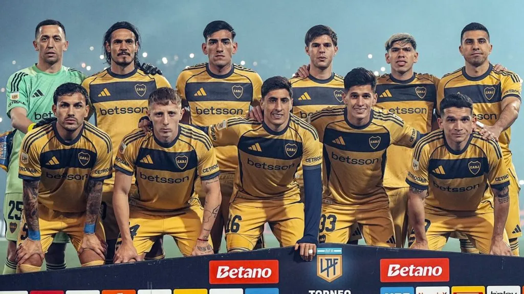La formación de Boca ante Independiente Rivadavia.