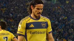 Edinson Cavani, delantero de Boca.