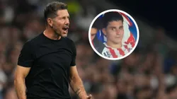 Diego Simeone normalizó el fastidio de Julián Alvarez al modificarlo en el partido que el Atlético de Madrid disputó ante el Espanyol.