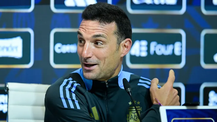 Lionel Scaloni, entrenador de la Selección Argentina.