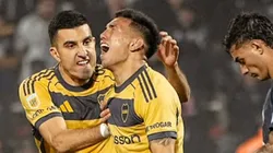 Alan Velasco, convirtió su primer gol en Boca.