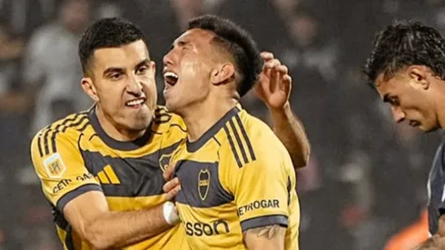 Alan Velasco, convirtió su primer gol en Boca.