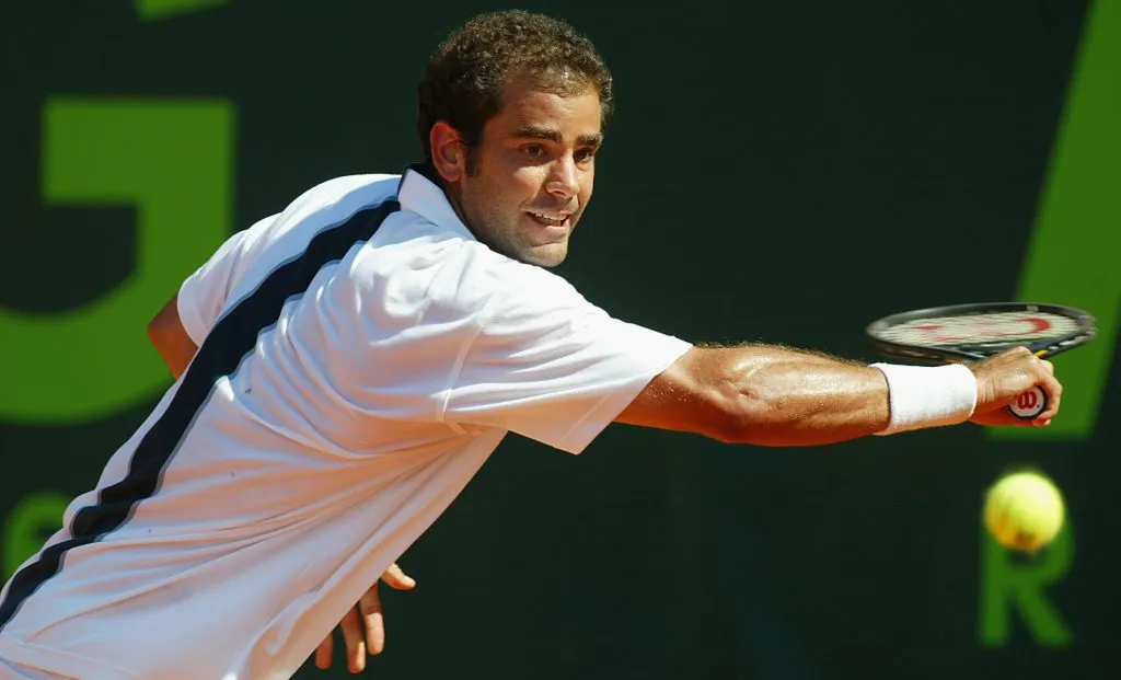Pete Sampras en 2002, año en que tuvo como entrenador a Higueras. (Foto: Getty).
