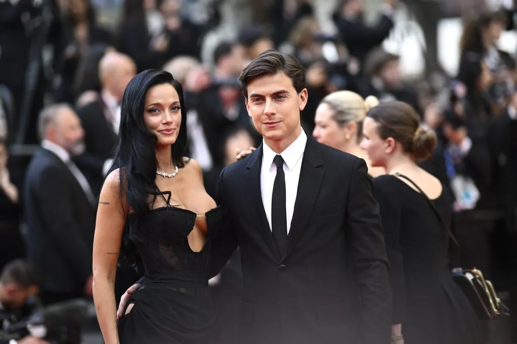 Paulo Dybala junto a Oriana Sabatini. (Getty Images)