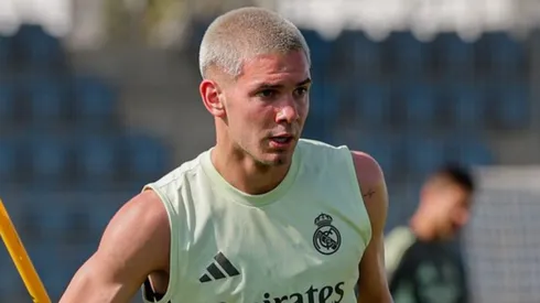 Franco Mastantuono, jugador de Real Madrid.