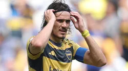Edinson Cavani, delantero de Boca.