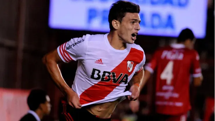 Lucas Boyé durante su estadía en River Plate.