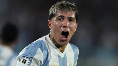 Enzo Fernández, volante de la Selección Argentina.