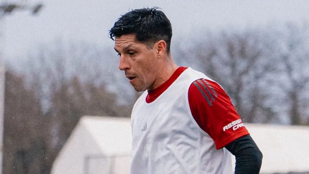 Enzo Pérez, ausente en el Superclásico. (Foto: Prensa River)