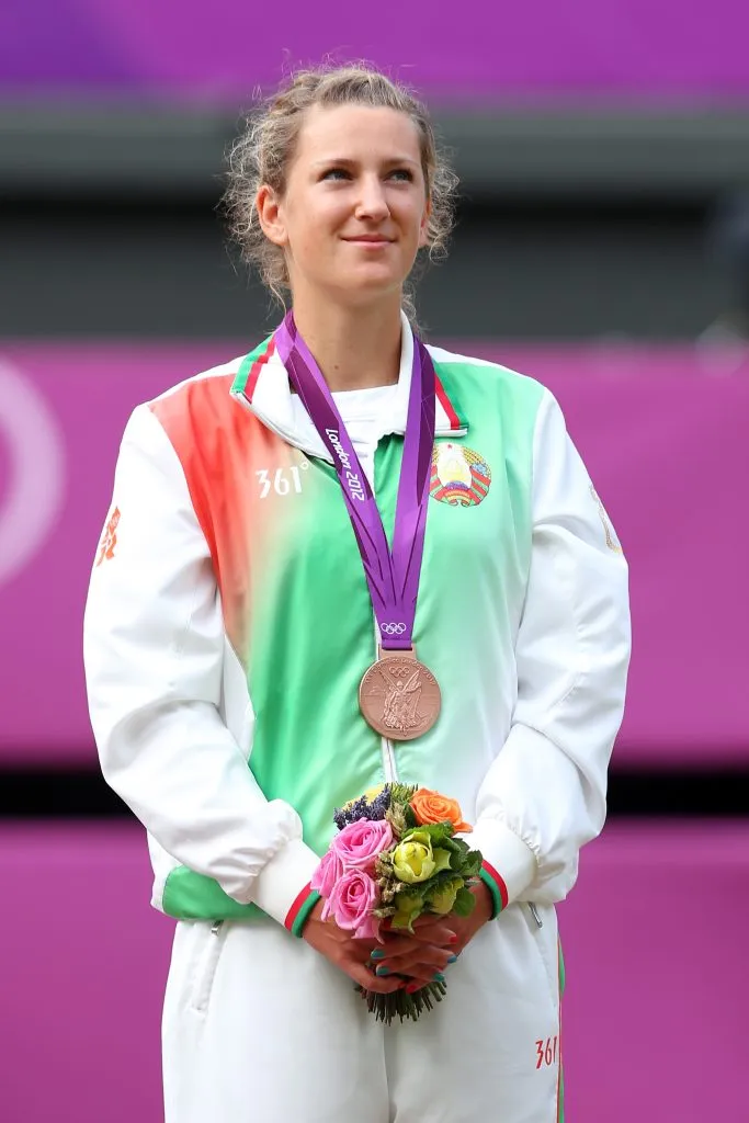 Vika Azarenka fue medallista en los Juegos Olímpicos de Londres 2012. (Foto: Getty).
