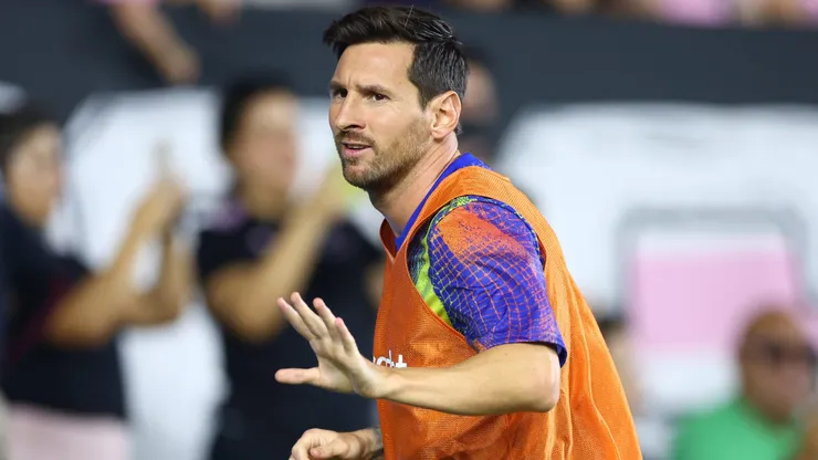 Prueba con Messi