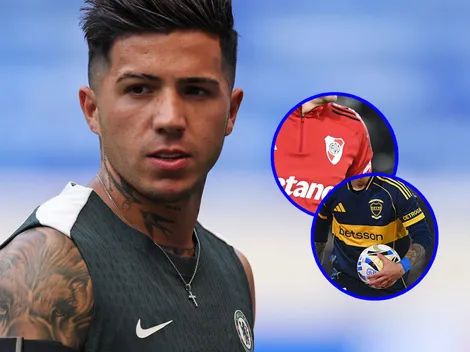 Enzo Fernández armó su 11 ideal del 2025 e incluyó un jugador de Boca y uno de River: "Un crack"