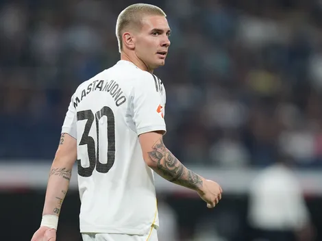 La primera canción que le dedicaron los hinchas de Real Madrid a Franco Mastantuono en su debut contra Osasuna