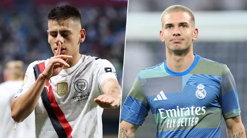 Claudio Echeverri y Franco Mastantuono.