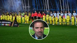 El reclamo viral de Mariano Closs a Conmebol en pleno Racing vs. Peñarol: "Tiene que intervenir en eso"