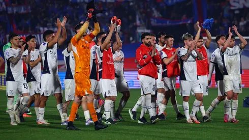 Los jugadores del Rojo, a puro festejo.
