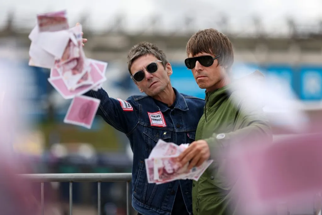 Los hermanos Gallagher. (Foto: Getty).
