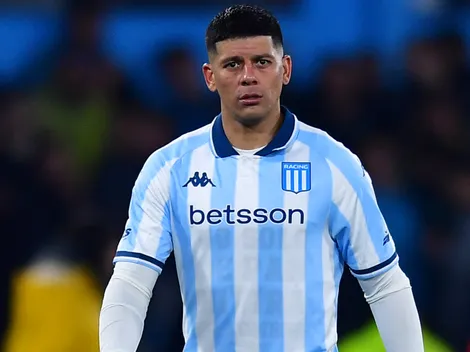 Revelan por qué expulsaron a Marcos Rojo en Racing vs. Peñarol por la Copa Libertadores