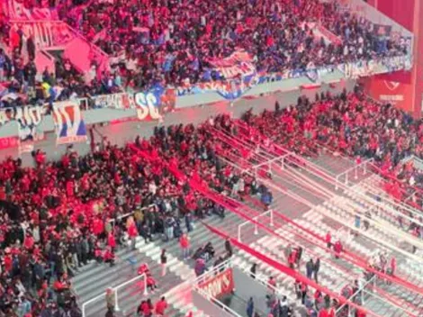 Debidos a los serios incidentes, se canceló el partido entre Independiente y la Universidad de Chile