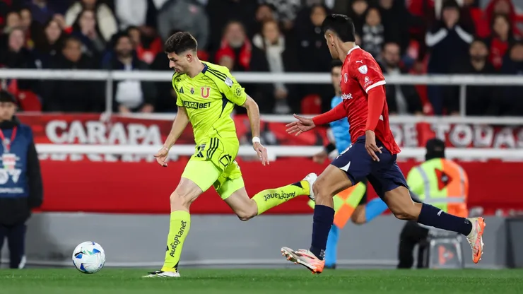 U de Chile visitó a Independiente.