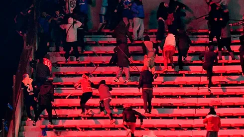 Los escándalos en Independiente vs. U de Chile.