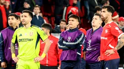 Los hinchas de Independiente y Universidad de Chile protagonizaron incidentes en el Estadio Libertadores de América.