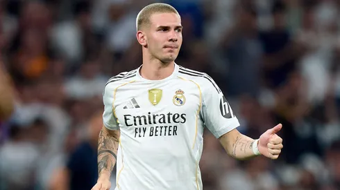 Franco Mastantuono, mediocampista ofensivo argentino de Real Madrid.