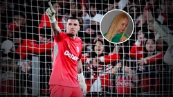 Franco Armani y Daniela Rendón