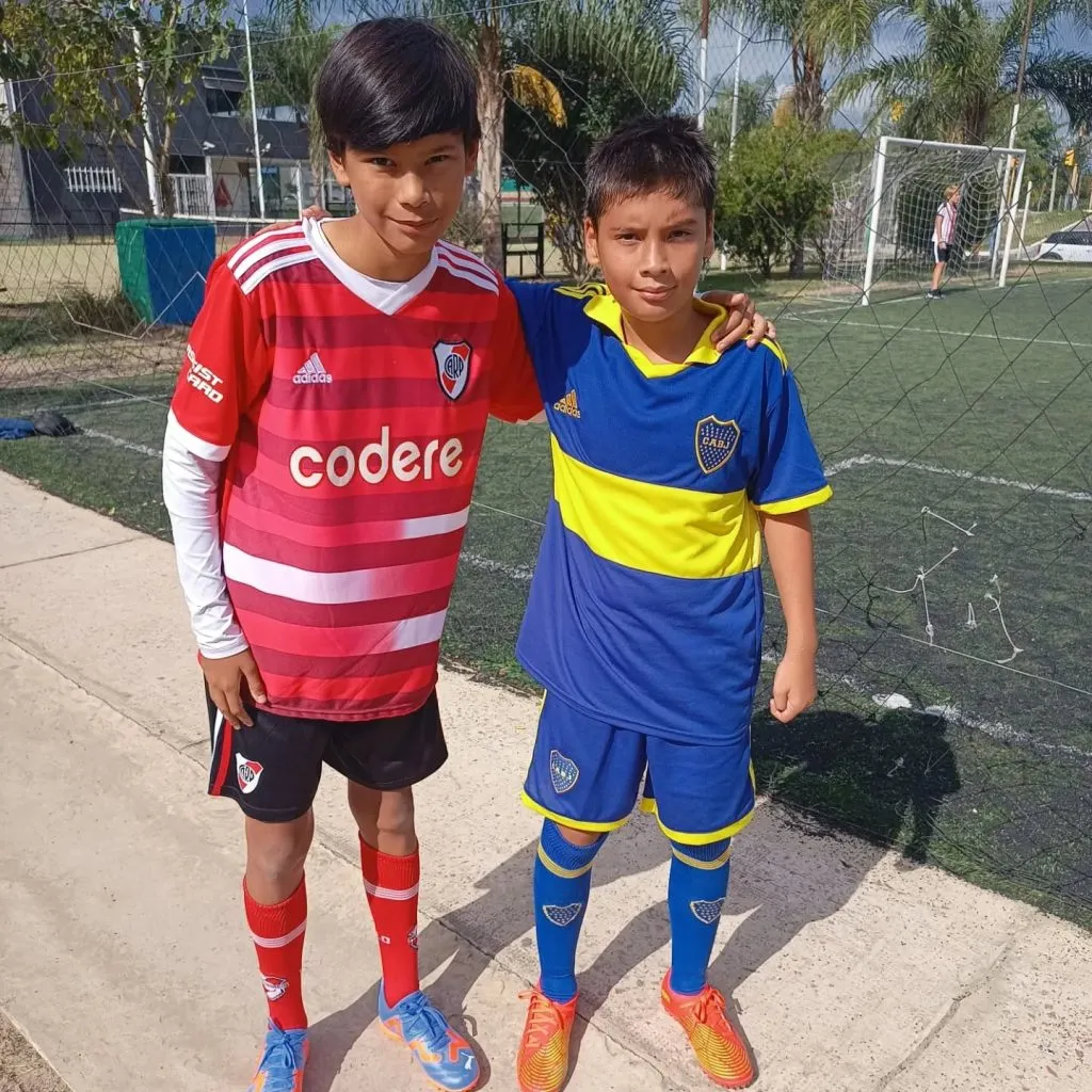 Tiene dos varones y una nena. Ninguno le salió de Colón. Foto IG.