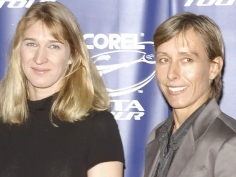 Mientras Steffi Graf ganó casi 22 millones de dólares en premios, esto consiguió Martina Navratilova