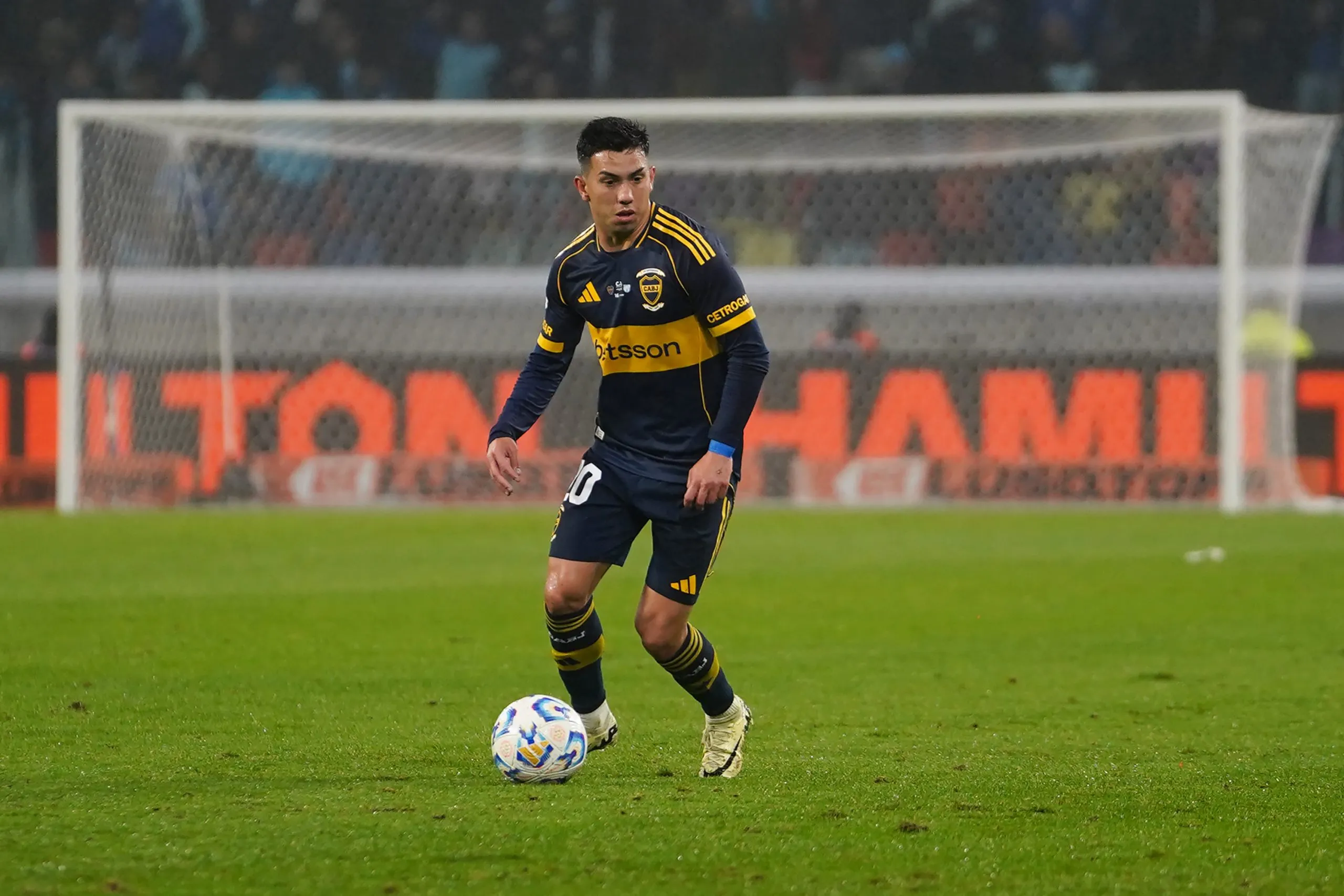 Alan Velasco, futbolista de Boca. (Joaquín Camiletti/Getty Images)