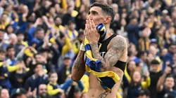 Di María buscará su primera victoria en el clásico rosarino.
