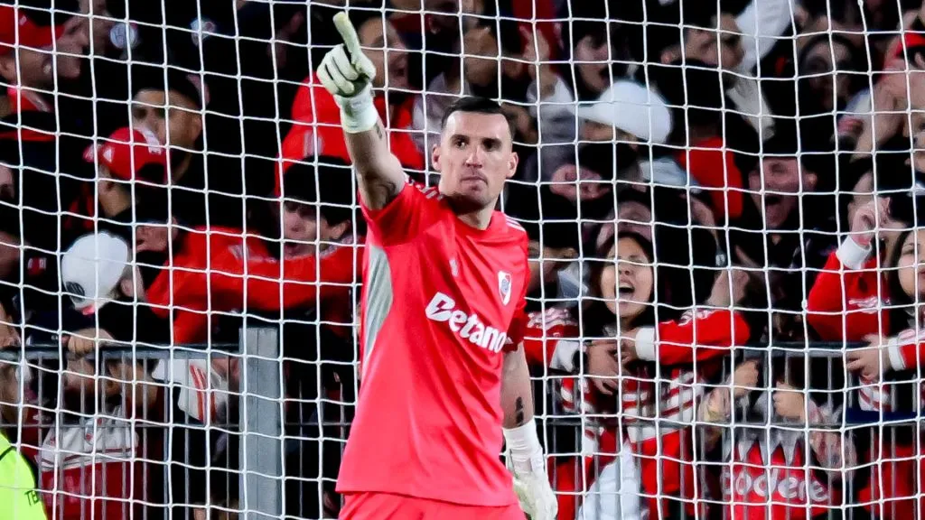 Franco Armani, arquero de River Plate. (Foto: Getty).