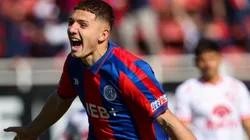 Branco Salinardi, juvenil de San Lorenzo que anotó el gol de la victoria frente a Instituto de Córdoba por el Torneo Clausura 2025.