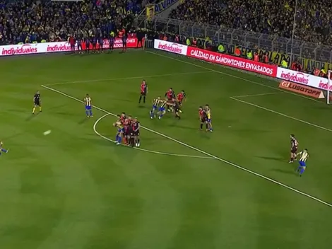 El impresionante golazo de tiro libre de Ángel Di María en el clásico ante Newell's