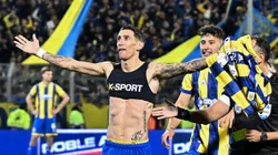 Ángel Di María, la figura del último clásico de Rosario.