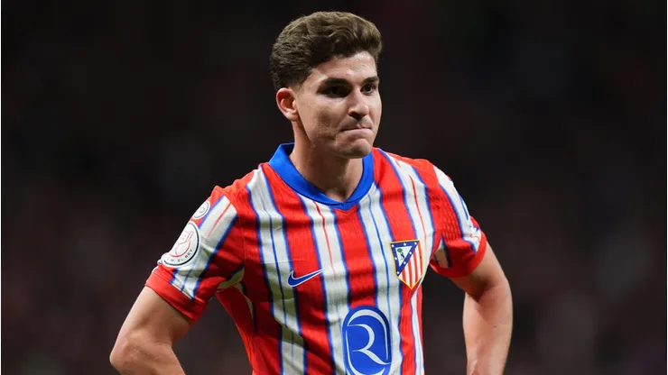 Julián Alvarez, delantero del Atlético de Madrid.