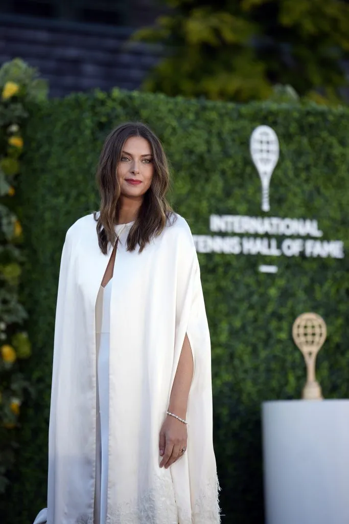 María Sharapova, miembro del Salón de la Fama del Tenis. (Foto: Getty).