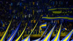 La Bombonera en el partido frente a Banfield.