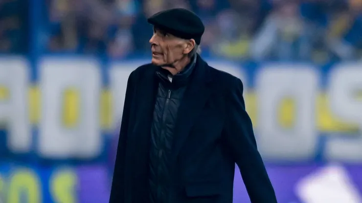 Miguel Ángel Russo durante su más reciente paso por Boca.