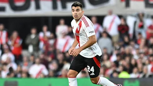 Marcos Acuña, lateral izquierdo de River Plate.