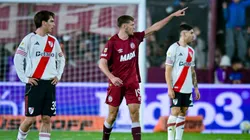 Rodrigo Castillo, autor del gol agónico en el empate entre Lanús y River Plate.