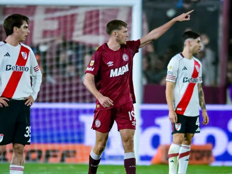 Con un gol agónico, Lanús rescató un empate frente a River