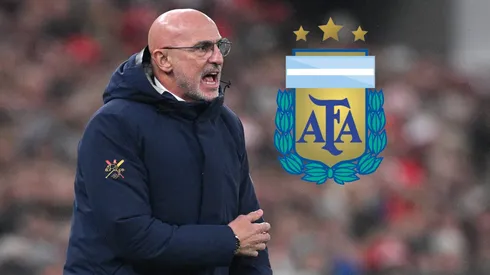Getty Images. Luis De La Fuente, DT de España, dijo que ganarle a selecciones como Argentina es muy complejo.