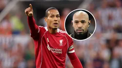 Henry culpó a Van Dijk del gol del Newcastle