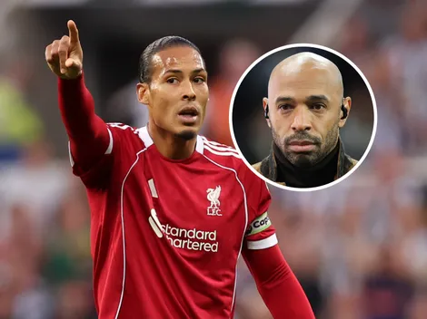 Thierry Henry expuso el error de Virgil Van Dijk que casi le cuesta el triunfo a Liverpool: "Él tomó la decisión"