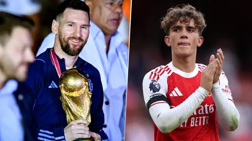 Theo Walcott comparó al juvenil de 15 años del Arsenal Max Dowman con Lionel Messi.