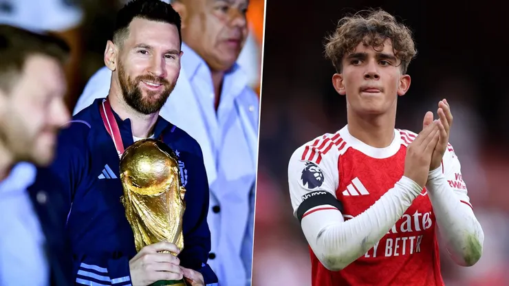 Theo Walcott comparó al juvenil de 15 años del Arsenal Max Dowman con Lionel Messi.