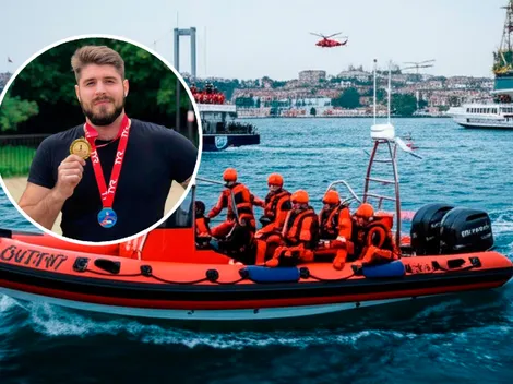 Misterio y conmoción por la desaparición de un nadador en plena competencia de aguas abiertas: "Ni un rastro"