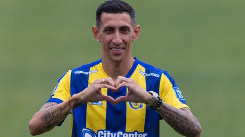 Ángel Di María, figura de Rosario Central.